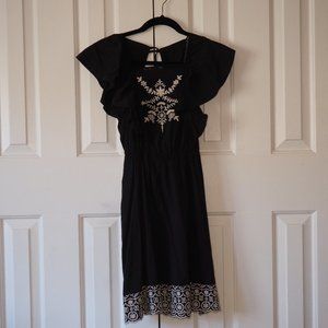 OLD NAVY Midi Black Sundress